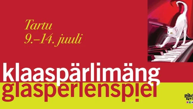 Klaaspärlimäng Tartus: 9.–14. juuli Jaani kirikus
