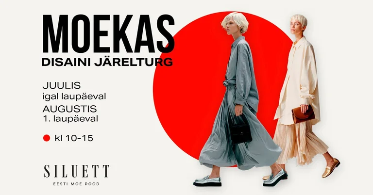 MOEKAS toob Pärnusse disaini-second-hand’i 18. juulil