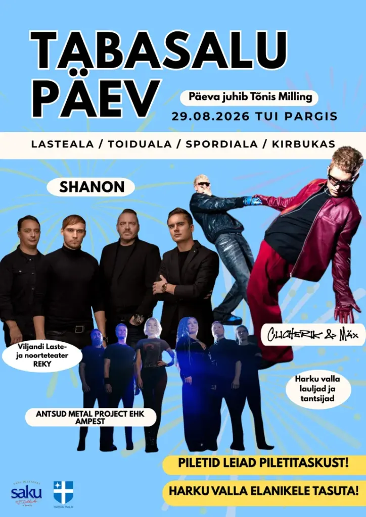 Tabasalu Päev kutsub Harku pered 10. augustil Tui parki