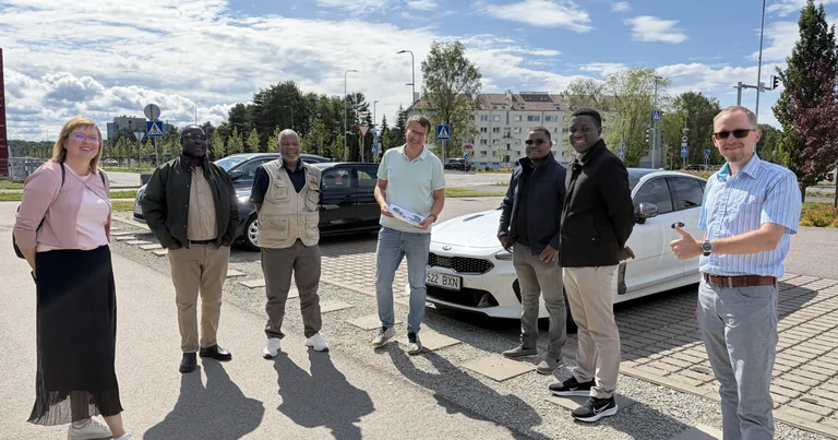 Viimsi sademeveelahendusi käisid vaatamas Mosambiigi ja Zimbabwe esindajad