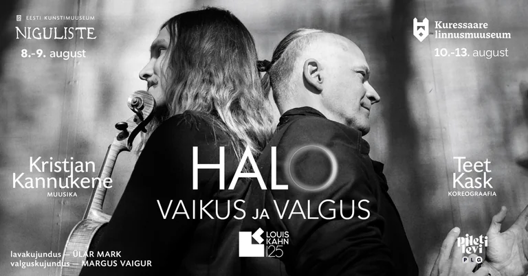 HALO „Vaikus ja Valgus” jõuab 13. augustil Kuressaare piiskopilinnusesse