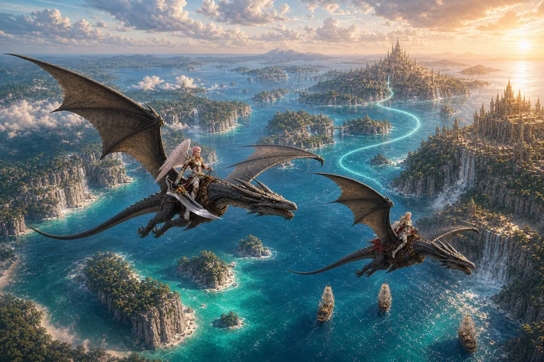 Lineage2AI AI MMORPG projekti illustratsioon 3