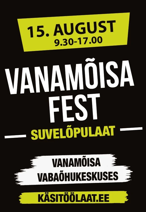 Saue suvelõpp: tasuta Vanamõisa FEST tuleb 15. augustil